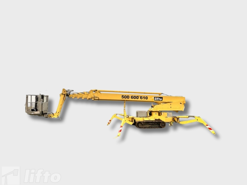 Podnośnik koszowy na gąsienicach Teupen Leo 36 T -wysokość robocza 36 m